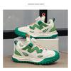 Youth style shoes Girls Soft Sole Chunky Sneakers Kids Winter Lightweight Breathable Toddler Running Shoes With Rotating Buckle