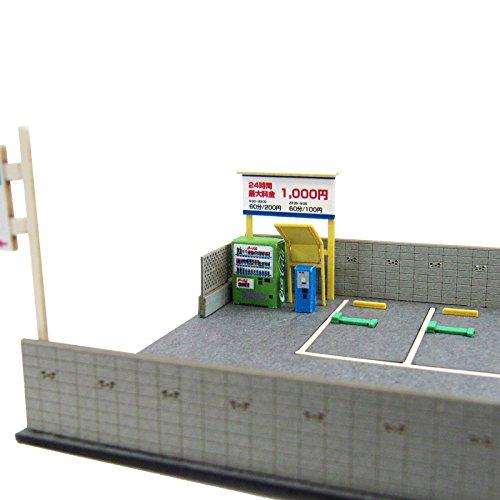 Sankei Nostalgic Diorama Series Parkplatz B Papiermodell 1/150 MP03-99