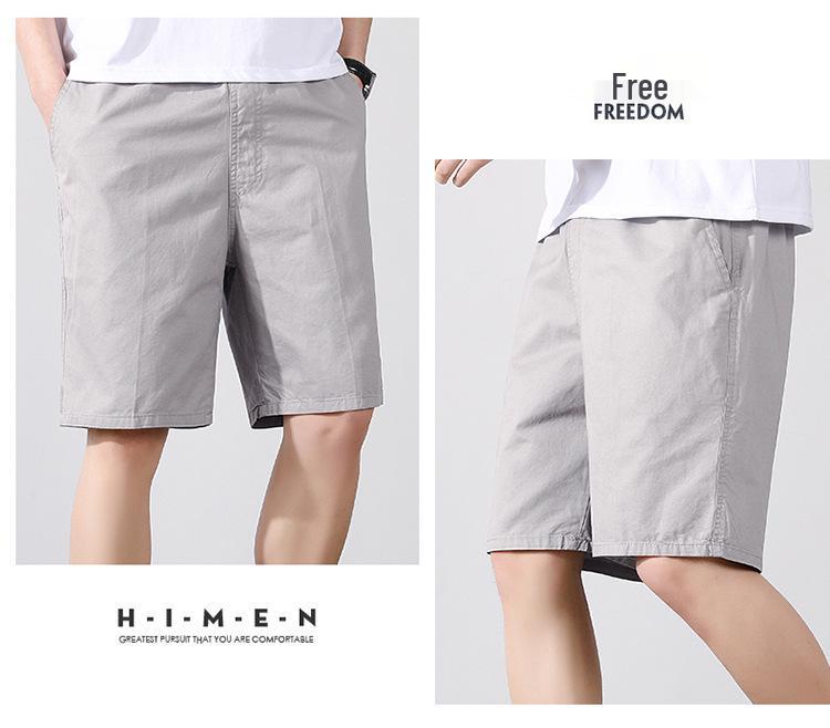 Zorro Prince Herren Sommer Casual Baumwollshorts Mittellang