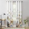 Pastorale Schmetterling Farbverlauf Vorhänge für Schlafzimmer Wohnzimmer Fensterdekorationen Jalousien Küche Heimdeko Vorhänge