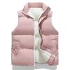 Stehkragenweste Herren Winter Neuer Trend Verdickte Samtweste Baumwolljacke