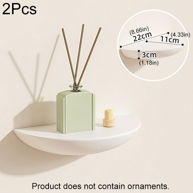 

2 шт./набор Подвесная полка для цветочных горшков Растения Настенное украшение Домашняя декоративная полка для хранения Украшения 2 цвета 2PCS белый