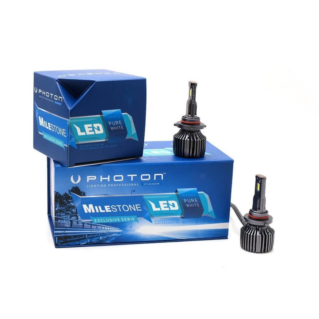 

Photon Milestone HB3 9005 12000 люмен ограниченной серии Led Xenon +4 Plus белый