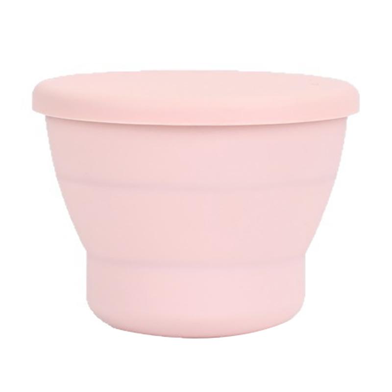 Foldable Silicone Coffee Cup 170ml Leakproof with Lid Portable Lightweight Mug for Backpacking Trip Daily Office