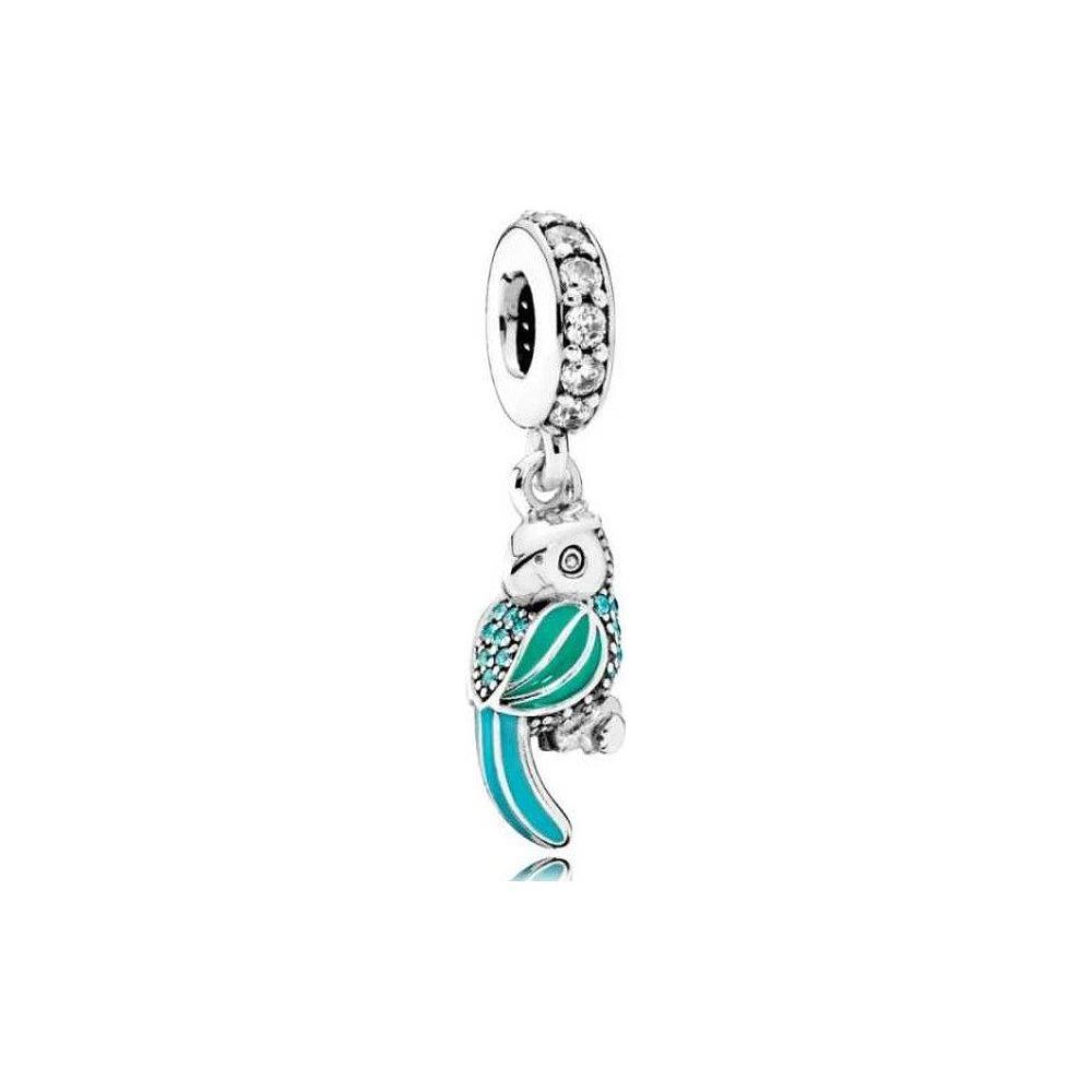 Pandora Bird Decoration Jewelry Accessories Couple Style Unisex Jewelry Accessories Silver 791903ENMX F,Silver