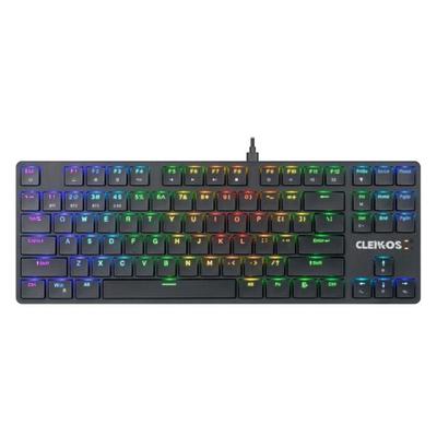 Wireless Keyboard Defender CLEIKOS GK-135 Mechanical Bluetooth + 2.4 GHz + Cable Gaming RGB Outemu