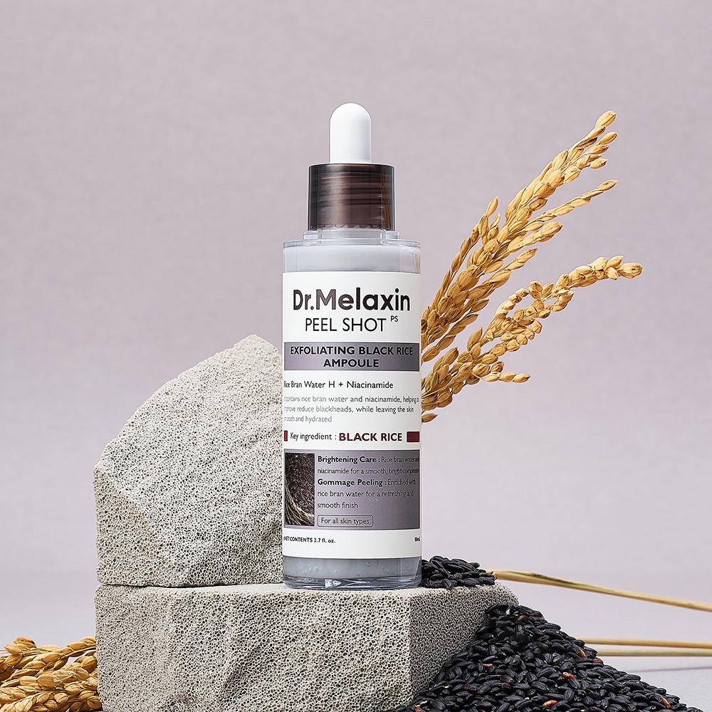 Dr.Melaxin Peel Shot Exfolierende Schwarzreis-Ampulle 80ml