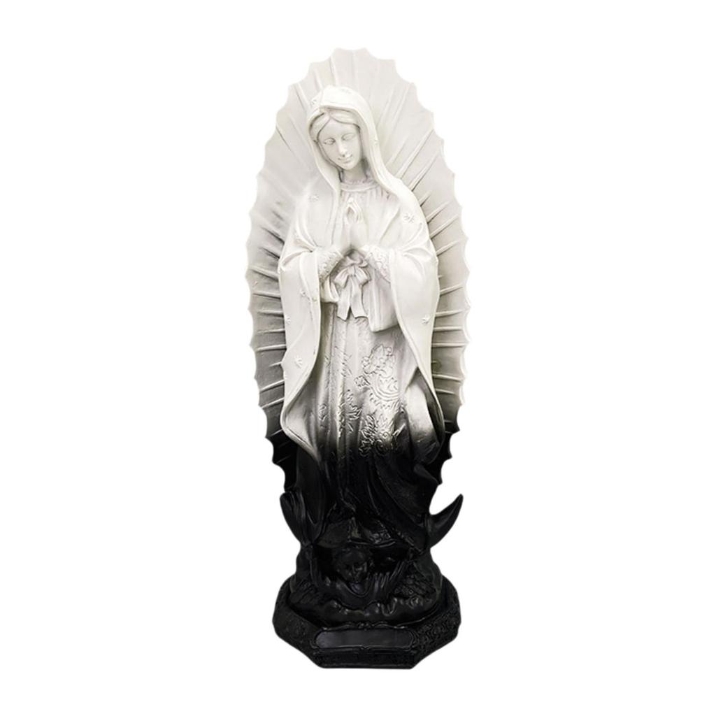 Gesegnete Jungfrau Maria Statue Elegante Figur Wohnaccessoire Figur Unserer Lieben Frau von Fatima