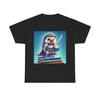 Unisex Adult T Shirt Hedgehog Knight Illustration Cute Adventure