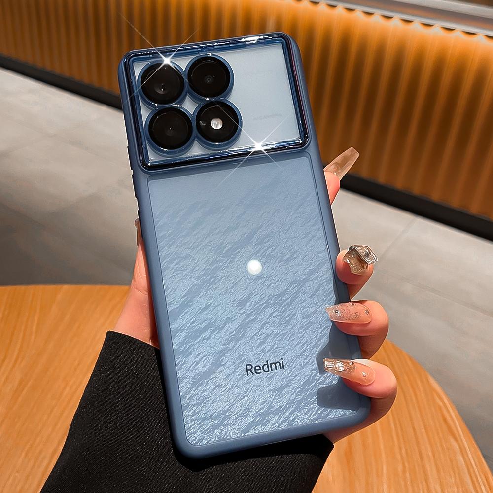 

Чохол для Xiaomi POCO X6 Pro М який прозорий ТПУ з кільцем Магнітний захисний задній чохол Чохол-оболонка для телефону Xiaomi POCO X6Pro For POCO X6 Pro