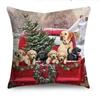 Christmas Pillowcase Cushion Cover Christmas Decorations for Home Christmas Ornament Gift  Happy New Year
