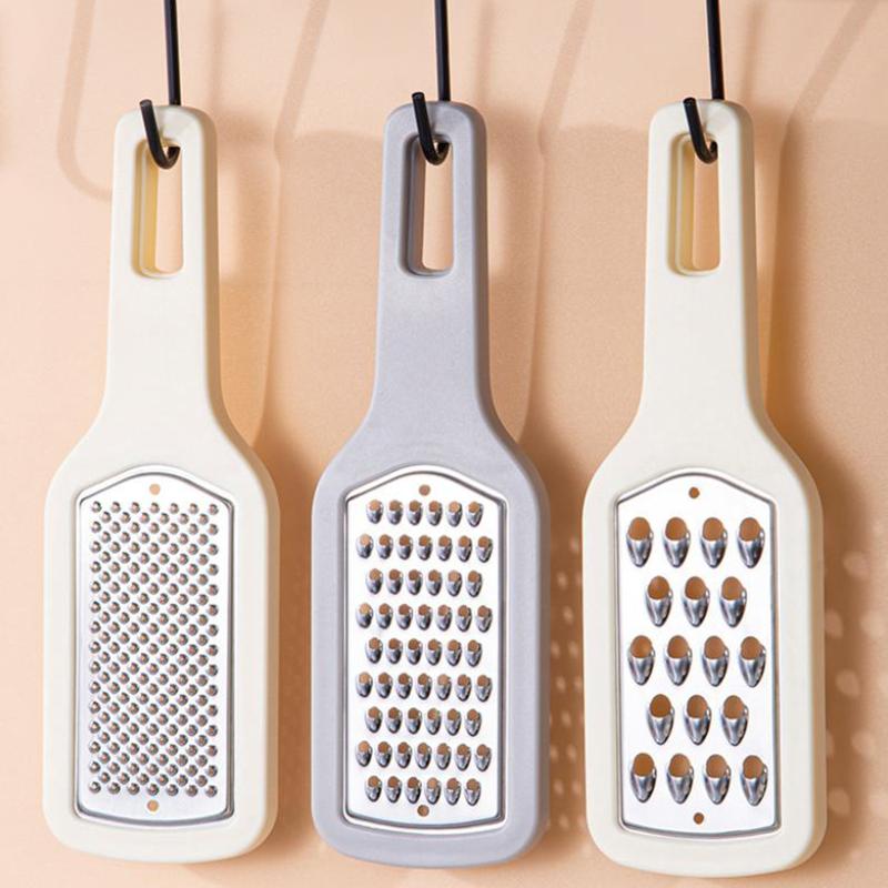 Save Time 3 In 1 Carrot Grater Multifunctional Wipe Evenly Cheese Grater Beige Convenient Vegetable Shredder Kitchen