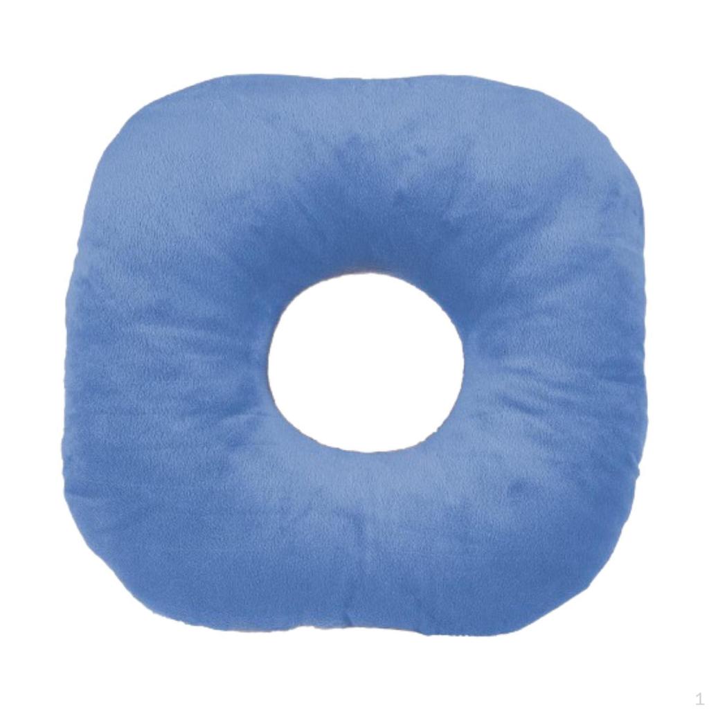 Breathable Ear Piercing Cushion with Hole, Soft Support for Earphones, Earplugs And