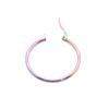 Unisex Large Thick Hoop Earrings - European & American Fashion Style