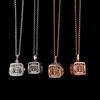 Neue Aromatherapie Ätherisches Öl Diffusor Halskette Schmuck Quadratisch Hohl Parfüm Medaillon 16MM Musik Kugel Damen Anhänger Zubehör