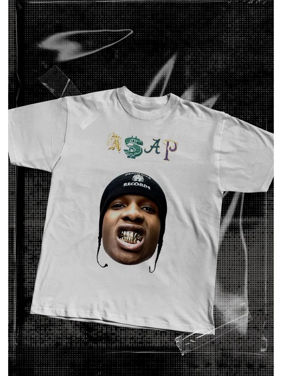 Asap Rocky drukas T-krekls L black