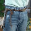 All-match Y2K Hand-woven DIY Bohemian Ethnic Style Belts Braided Tassel Belt Women Waist Chain