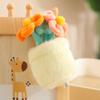 British Hand Holding Bouquet Doll Plush Toy Doll Fun Flower Simulation Flower 520 Valentine's Day Gift