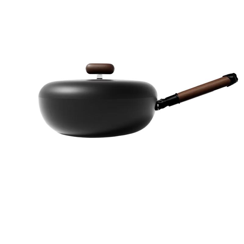 Wen Lun Shan Fine Iron Wok with Pebble Non-stick Surface