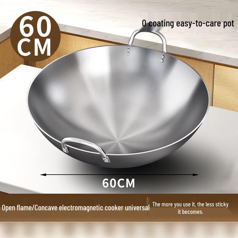 Traditional Chinese Iron Wok