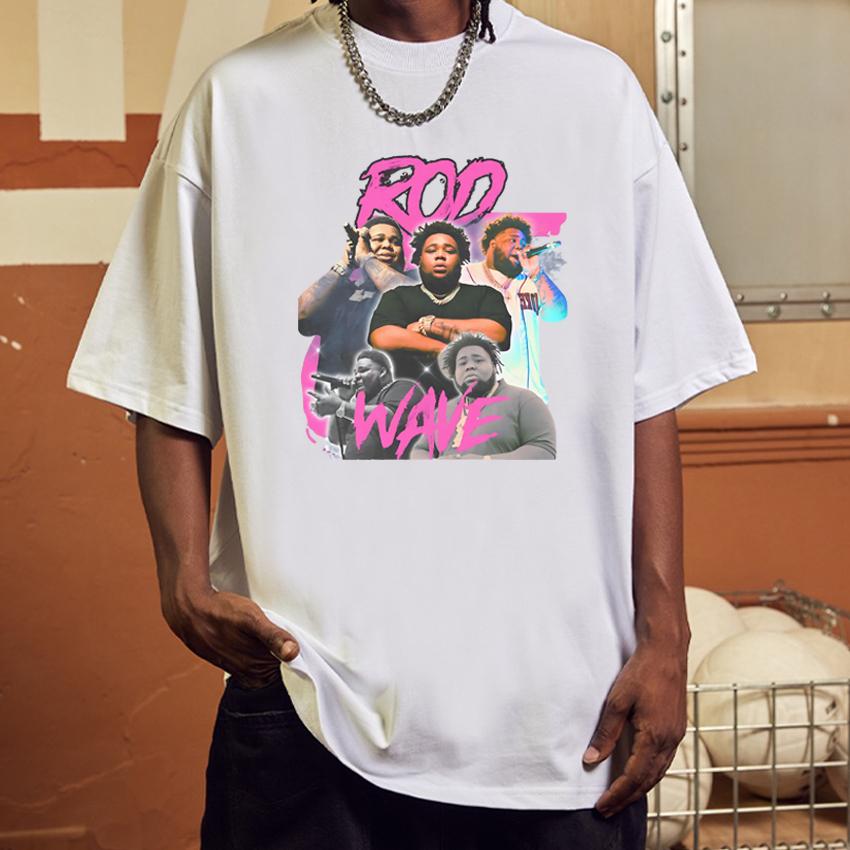Hot Sale Rapper Rod Wave Graphic Oversized t-shirt 100% Cotton Men Women short sleeve O-Neck Tee shirt Unisex Summer vintage Top