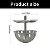Stainless Steel Urine Strainers Cover Bathroom Urinal Drain Stopper Filter Universal Strainer Urinal Parts Enduring