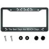 Smooffly Personalise Tennessee State Flag License Plate Frames Flag Universal Aluminum Accessories Cars Decor With 2 Holes And Screws Fits Standard