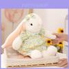 Plush Bunny Toy With Floral Pattern For Girls Graduation Gift