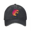 FIRE LION LOGO GEWASCHENE BAUMWOLLE BASEBALLKAPPE UNISEX VERSTELLBARER SITZ KLASSISCHER STIL OUTDOOR CASUAL HÜTTE FÜR Unisex UND Frauen