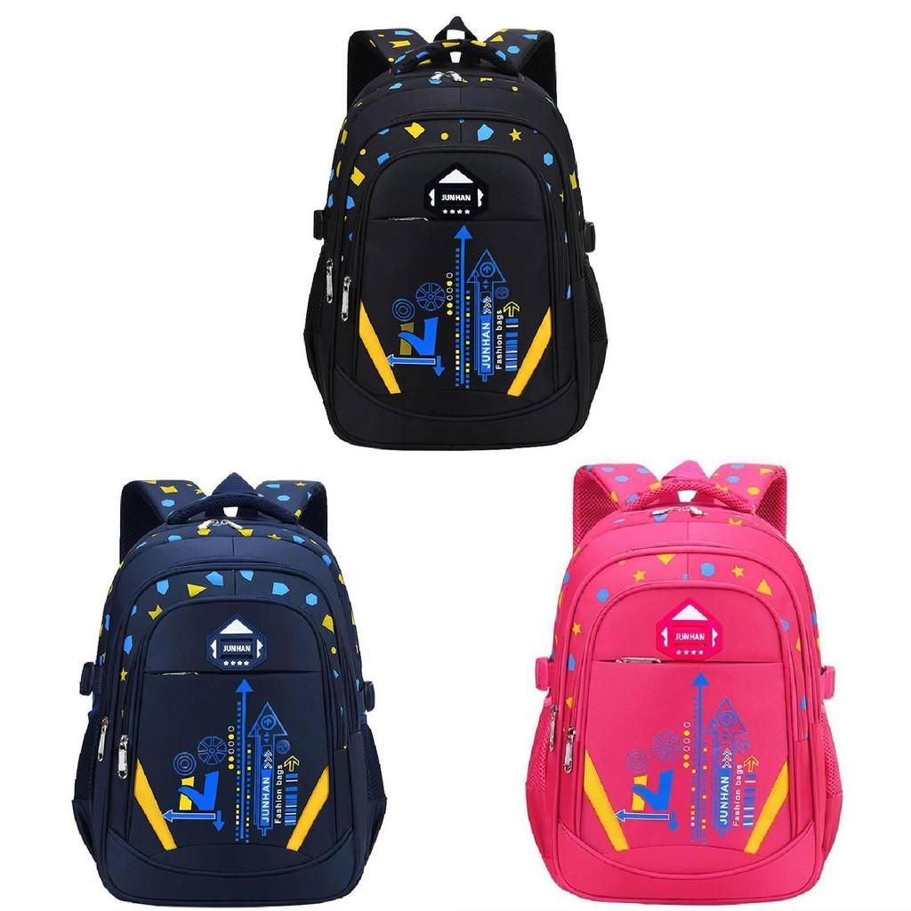 Children Printing School Bag Light Weight Backpack Spine Protection Waterproof