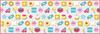 Kirby of the Stars Furu Cool Towel 4 Kirby and Sweets H300 x x H185mm Body Approx. W900mm, Container Approx. 67