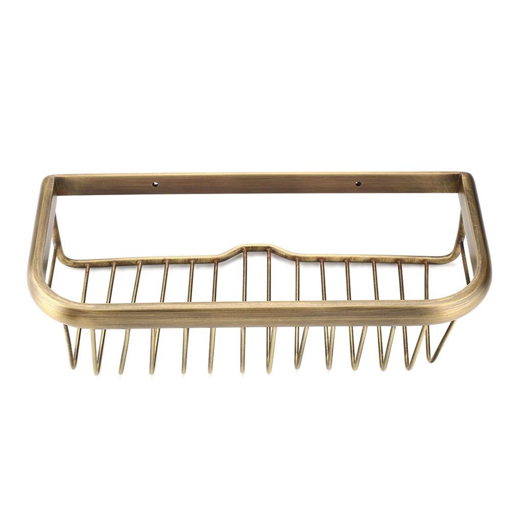 Wall Mount Shower Basket Copper Bath Soap Basket Bathroom Shower Washroom Restroom Kitchen