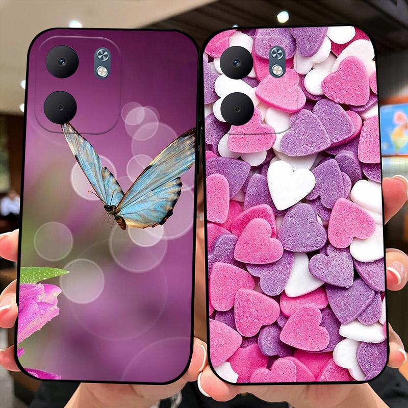 Для OPPO A5X 4G 5G A5 X Чохол Модний Милий Ударостійкий Силіконовий М'яка Задня Кришка Чохли для Телефону Для OPPOA5X CPH2725 TPU Coque Capa