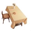Decorationative Plaids Art Tablecloth Quick Drying Machine Washable Fit Most Tables Home Decoration X3UC