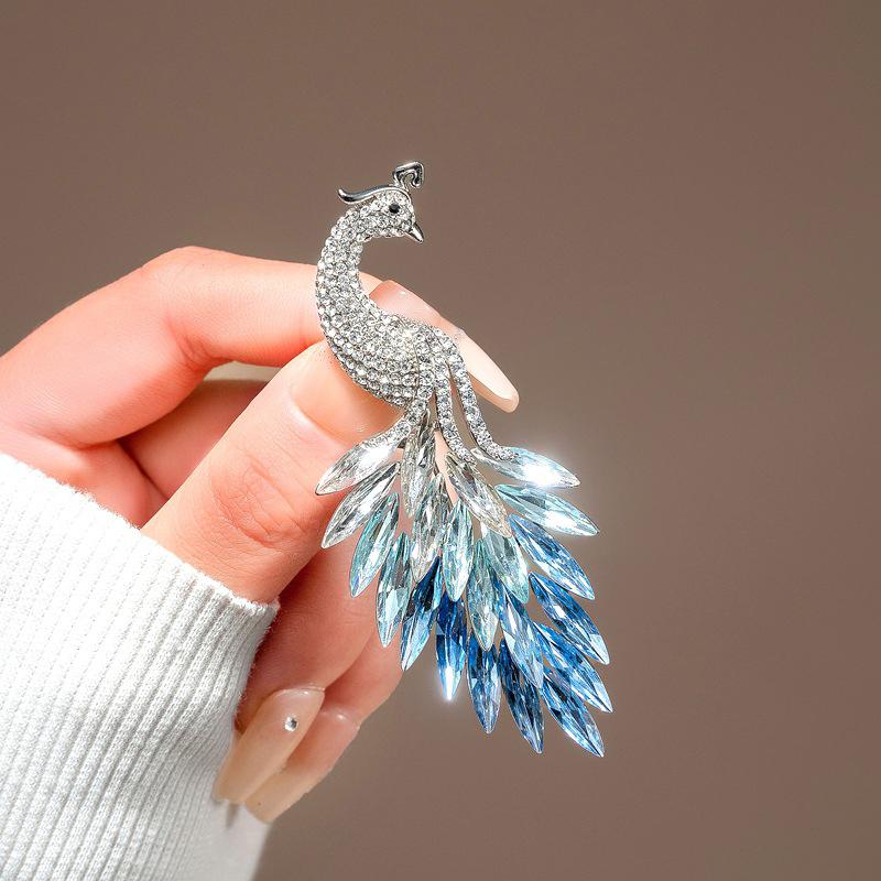 Luxury Exquisite Flower Butterfly Brooch For Women Girls Vintage Pins Versatile Shiny Corsage Clothing Accessories Gifts