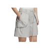 Adidas FOS Woven Shorts Comfortable Versatile Fashionable Soft Solid Color Casual Shorts Women Shorts Light-Gray KE9577