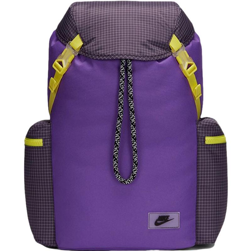 Nike Polyamide Backpack Regular Men's Purple Casual CV1410-528