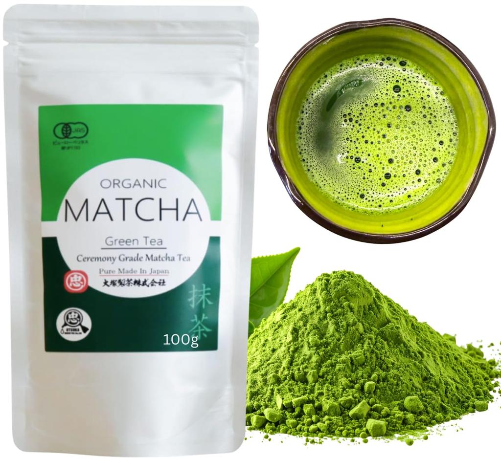 Otsuka Green Tea Co Bio Matcha Pulver JAS-zertifiziert Japanisch Inlands 100g Beutel Seit 1869