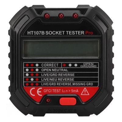 Phasendetektor Digitalanzeige Steckdose Elektroskop Testgerät   zu