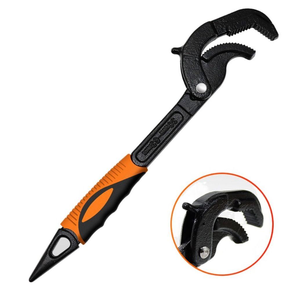 

Универсальный открытый гаечный ключ Регулируемый универсальный зажим для гаечного ключа Оранжевый многофункциональный гаечный ключ Инструмент для гаечного ключа l