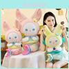 Adorable Mermaid Bunny Plush Toy For Girls Soft Cuddly Pillow And Comfort Doll Gift