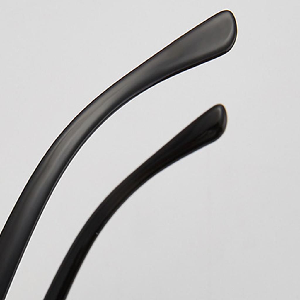 2pcs Polarized Sunglasses UV400 Protection Metal Black Frame PC Lens Fashion Vintage Polarized Sunglasses