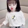 2024 Spring/Autumn Kids' Long Sleeve Pure Cotton Cartoon Top