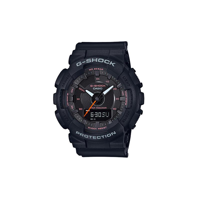 

Casio CASIOG-SHOCKS-SERIES Pedometer Function Watch Quartz Movement Resin Strap Japanese and Korean Watch Women s Watch Black Dial GMA-S130VC-1A чёрный