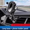 Car Air Vent Mount: Clip-on Phone Holder Bracket