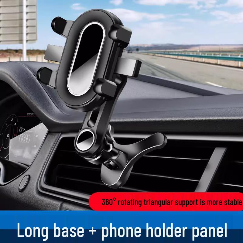 Car Air Vent Mount: Clip-on Phone Holder Bracket