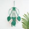 Farmhouses Cotton Rope Handwoven Dreamcatchers for Bedroom and Living Room Wall Decors Tassels Macrames Tapestrys