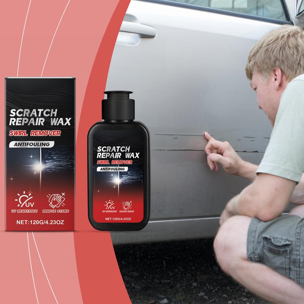 Car Scratch Wax, Car Scratch Coating Paste, Stain Removal, Cleaning, Car Paint, Polishing, Up Paint Maintenance