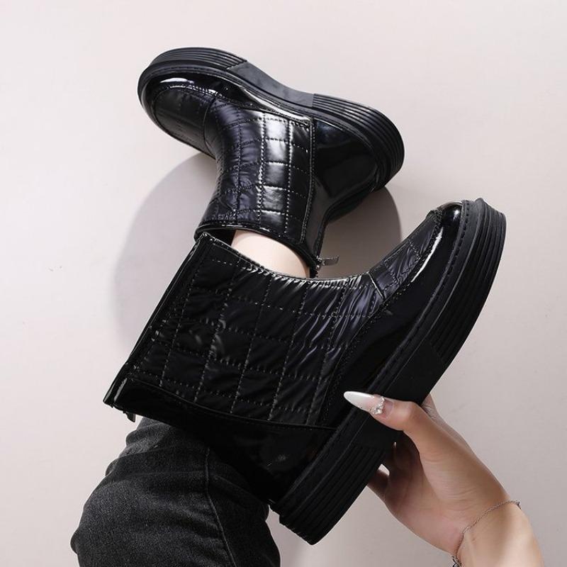 Nowe Wodoodporne i Antypoślizgowe Śniegowce, Ciepłe Bawełniane Buty, Botki, Uniwersalne Damskie Buty w Dużych Rozmiarach