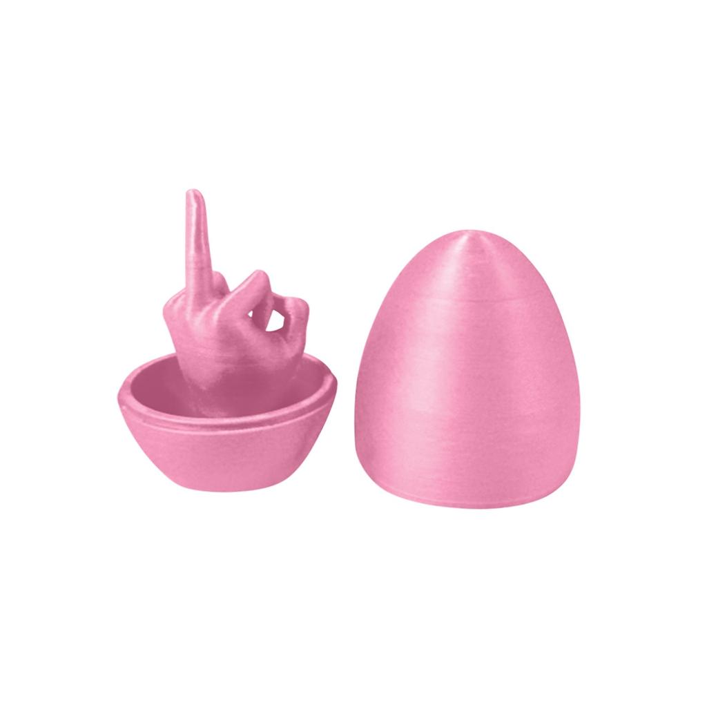 3D Printing Friendly Gesture Egg Decompression Tool Funny Toy Adult Gift Funny